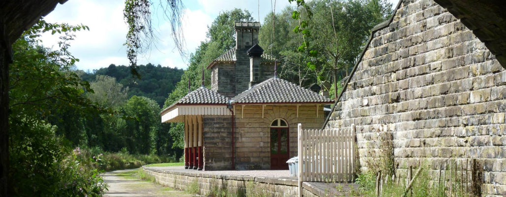 The converted station at Alton